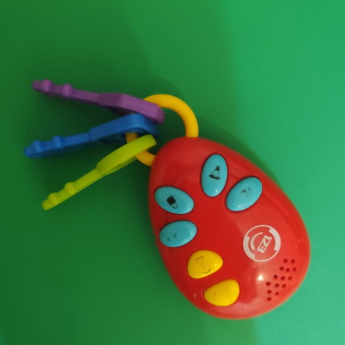 Toy My First Car Keys with Sounds and Light used