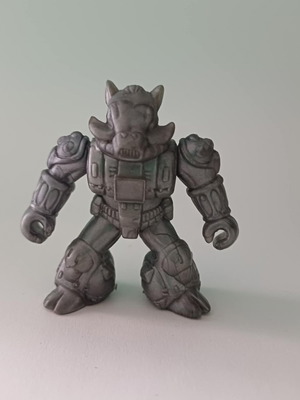 Teratomachos silver wild boar figure used with transparent left hand