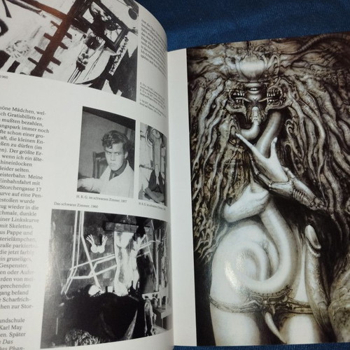 HR Giger ARh+ art book, German edition, Taschen