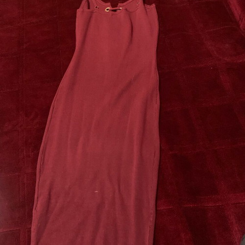 Bordeaux Elastic Dress Like New XS-M With Adjustable Straps