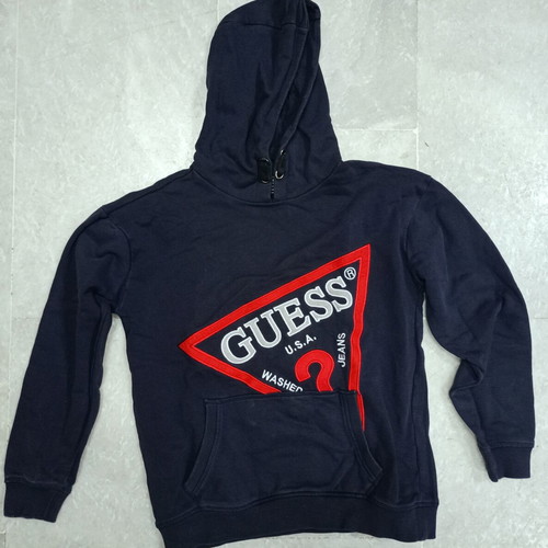 Guess Kids' Hoodie Size 12 Like New Navy Blue