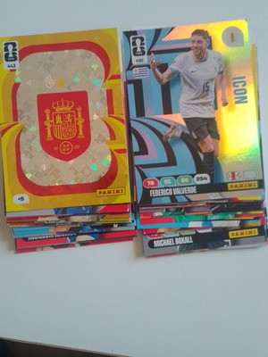 Panini FIFA World Cup Adrenalyn 2026 комплект от 50 карти като нови