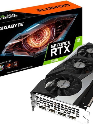 Gigabyte GeForce RTX 3060 12GB GDDR6 Gaming OC Rev 2.0 κάρτα γραφικών σαν καινούργιο