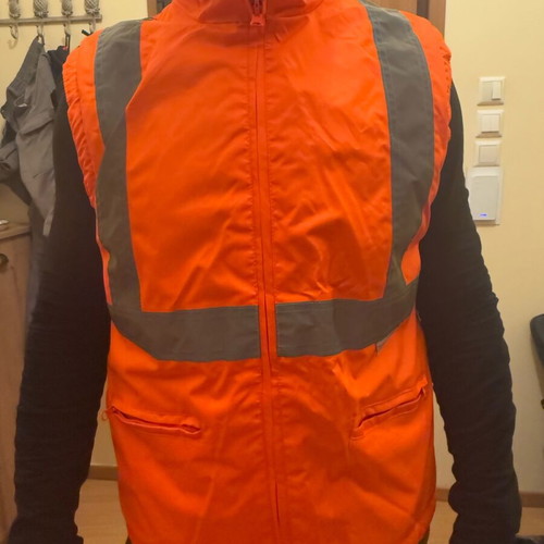 Work jacket new with windproof lining and waterproof zippers