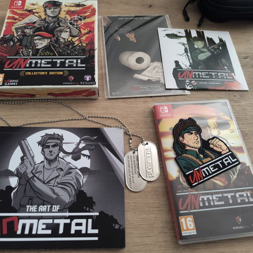 Unmetal Collector's Edition Nintendo Switch like new