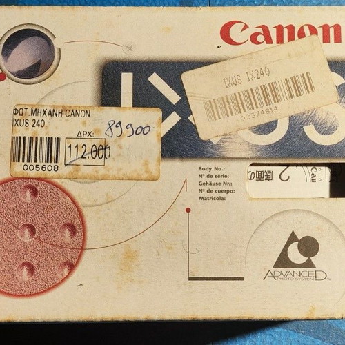 Canon IXUS 240 Advanced Analog Camera with APC Film like new
