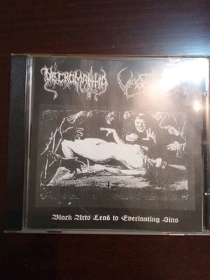 Necromantia / Varathron Black Arts Lead To Everlasting Sins CD like new