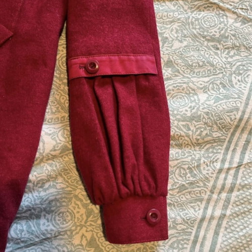 St Martins fuchsia coat like new, size S