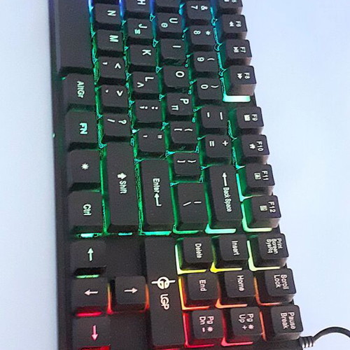 LGP USB keyboard with RGB lighting