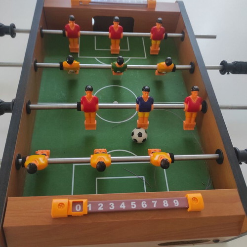 Mini Table Foosball 35x26x8 cm like new, without handles