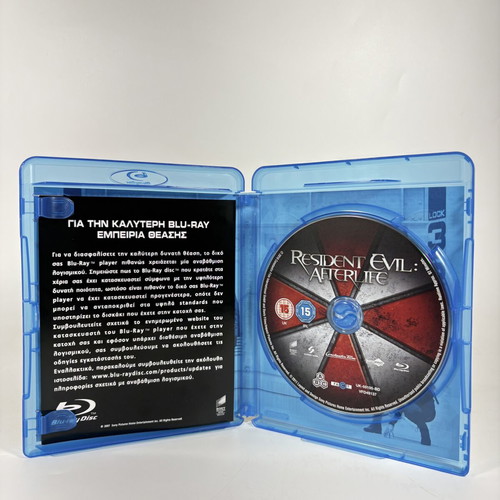 Resident Evil Afterlife Blu-ray like new with English subtitles