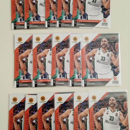 Nick Calathes Cards 16 Numbered /100 Like New