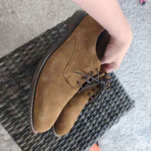 Howick men's dress shoes brown suede size EU 47 like new
