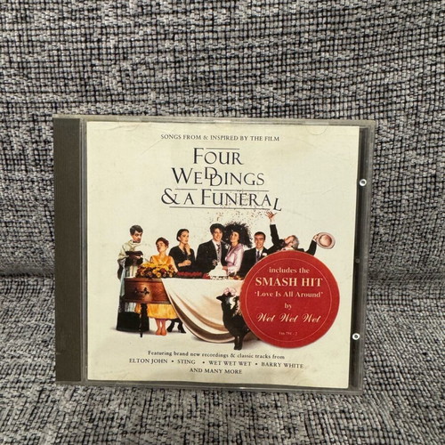 Four Weddings & A Funeral CD used, songs from and inspired by the film
