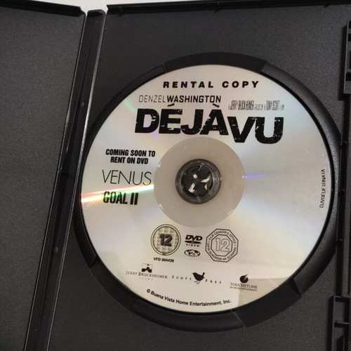 Deja Vu DVD like new, action thriller with Denzel Washington