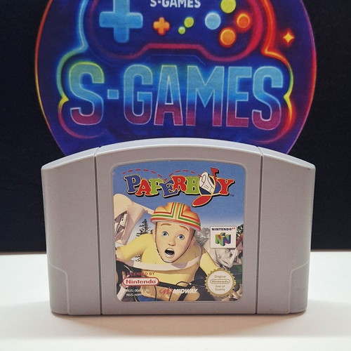 Paperboy Nintendo 64 game used