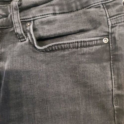 Zara elastic flare jeans like new, gray, size S