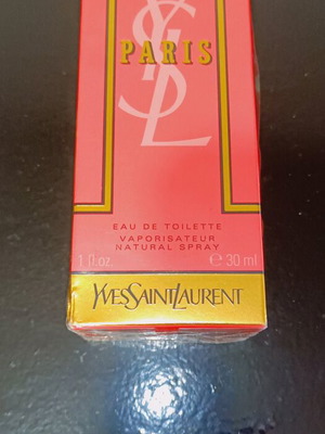 Yves Saint Laurent Paris Eau de Toilette 30ml vintage 1992 new, sealed