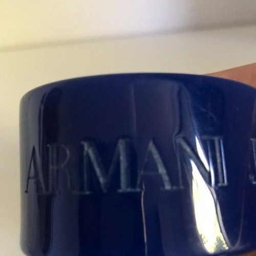 Armani Jeans women's bracelet like new, blue, 35mm width