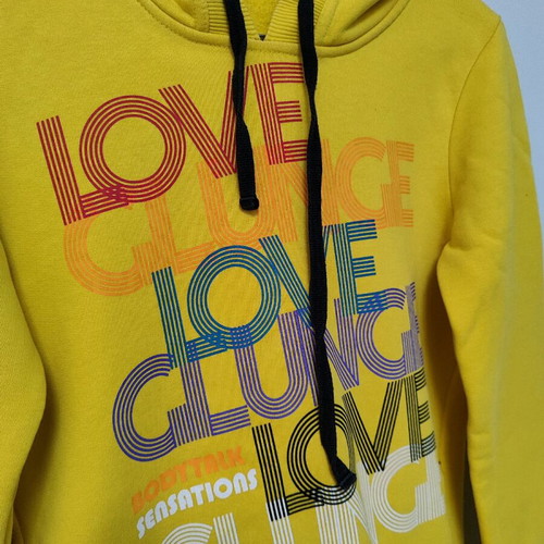 Bodytalk women's sweatshirt like new, yellow, size S