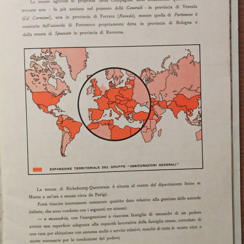 Assicurazioni Generali Trieste Venezia Insurance Catalog 1936 like new