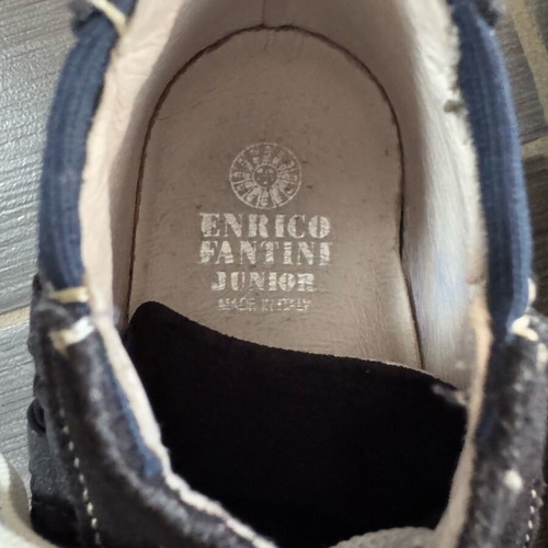 Enriko Fantini Junior blue boots like new, size 26