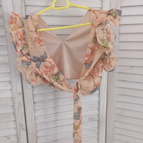 Mya Collection Crop Top used, multicolor, sizes S and M