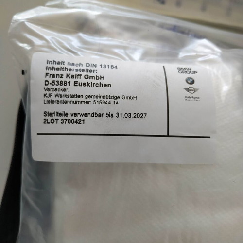 BMW Mini first aid kit new, genuine product
