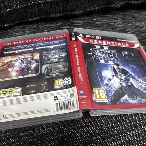 Star Wars The Force Unleashed PS3 game