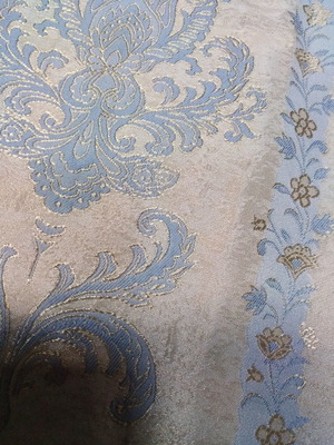 Κουρτίνες ταφτάς δύο όψεων καινούργιες, σετ 2 φύλλων