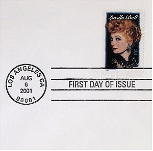 LEGENDS OF HOLLYWOOD - LUCILLE BALL (2001) - ΦΑΚΕΛΟΣ FDC