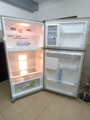 LG Nofrost refrigerator with freezer and water dispenser