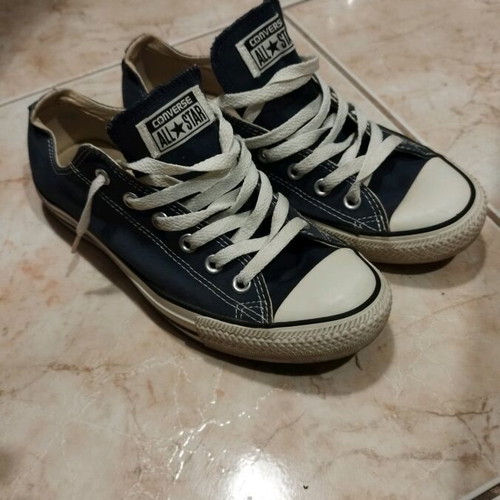 Converse All Star athletic shoes like new, navy blue, size 41