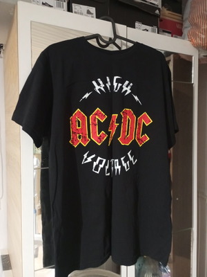 AC/DC T-shirt new, XL, black