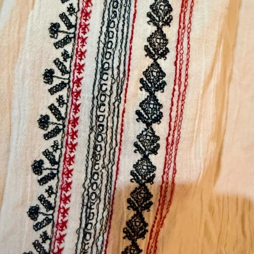 Star Mela Boho embroidered dress tunic 100% cotton like new M/L