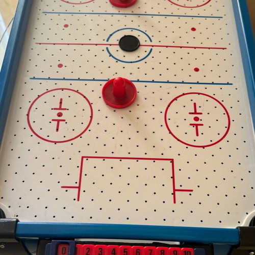 Air Hockey and Foosball Table Game like new, vintage