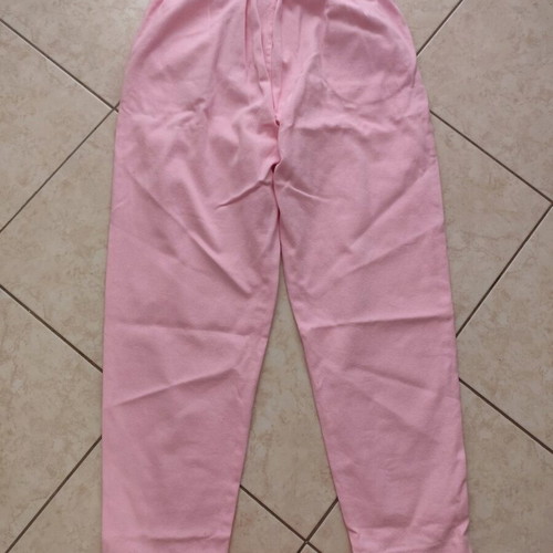 Princess pink denim pants one size like new, M/L