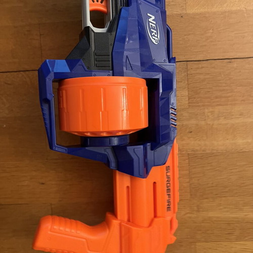 Nerf Elite SurgeFire like new with protective glasses