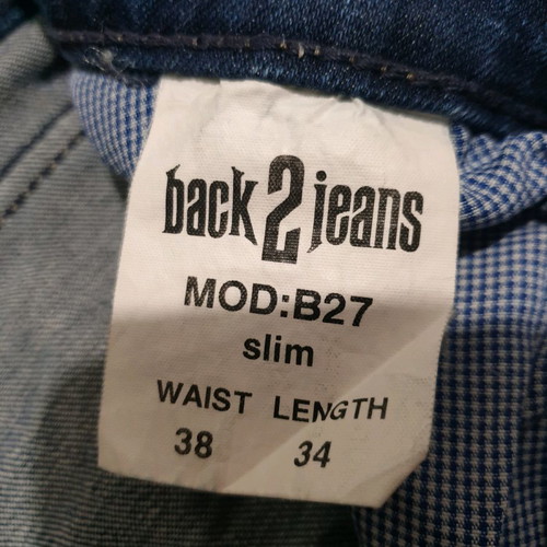 Back2Jeans pants used, size 50/36