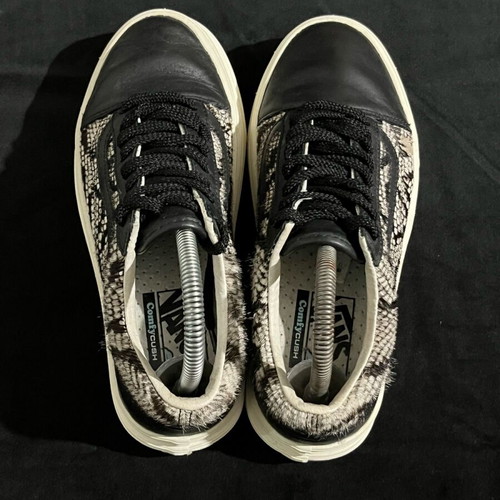 Vans Super ComfyCush Old Skool sneakers used, size 38.5, snake print