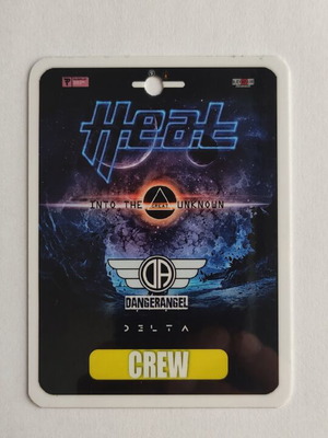 Photopass H.E.A.T. concert 30-3-2019 like new