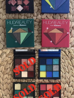 Παλέτα σκιών Huda Beauty Obsessions, καλλυντικά
