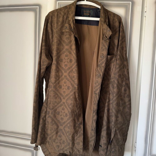 Scotch and Soda overshirt brown like new, size XL