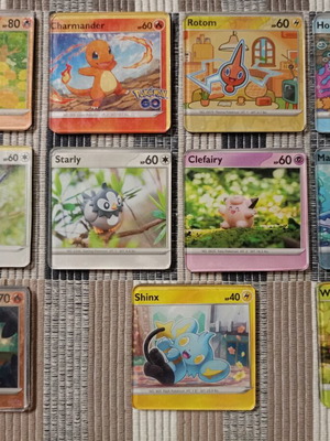 Pokemon magnetic cards, set of 11, authentic