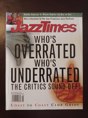 JazzTimes περιοδικό μεταχειρισμένο, Σεπτέμβριος 1997, ξενόγλωσσο αγγλικά