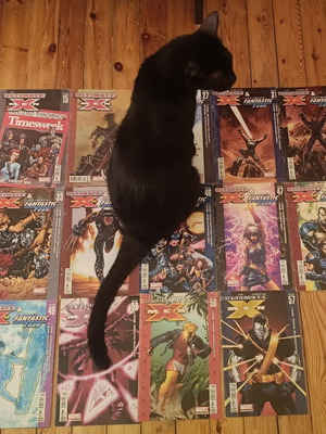Ultimate X-Men comics used, set of 13 Greek issues by Anubis