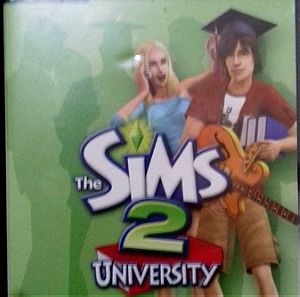 PC Game The Sims 2 University  Expansion pack