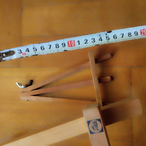 Wooden easels used, various sizes