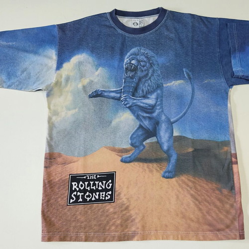 Rolling Stones Bridges to Babylon 1998 Athens Concert XL collectible T-Shirt like new