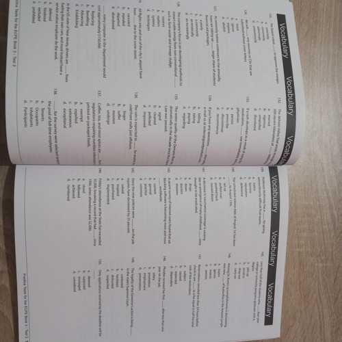 ECPE Practice Tests Book 3 like new by Hellenic American Union